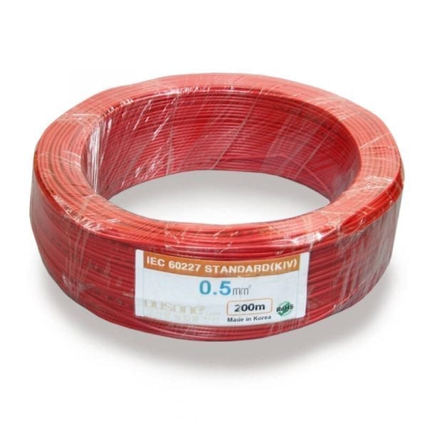 Dây cáp điện PVC 0.5mm2 day dien pvc