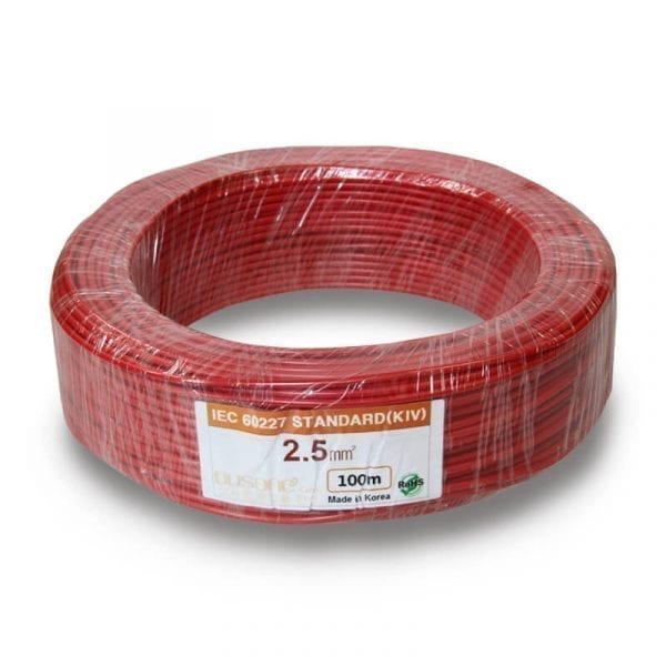 Dây cáp điện PVC 2.5mm2 Dây cáp điện PVC 2.5mm2