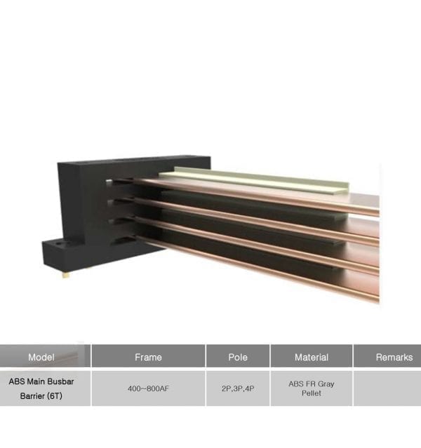 6T-ABS main busbar barrier