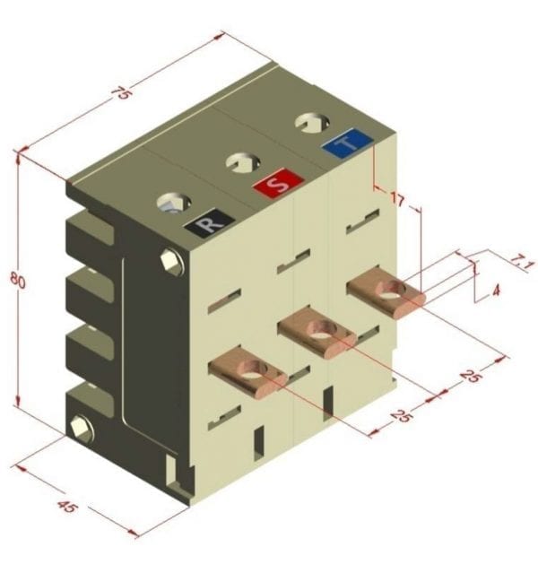 Smart busbar 6T-BBK100 3P Smart busbar 6T-BBK100 3P