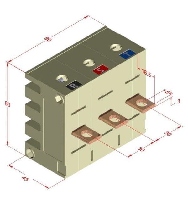Smart busbar 6T-BBK125 3P