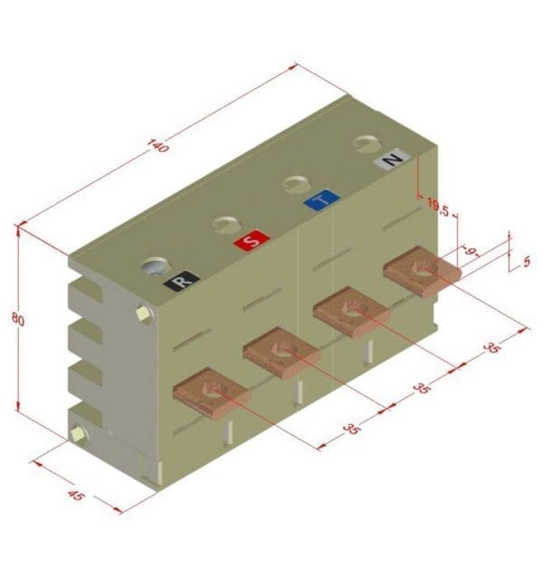 Smart busbar 6T-BBK250 4Phase