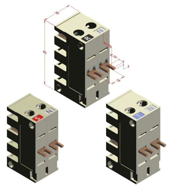 Smart busbar 6T-BBK60 2P CB S EN