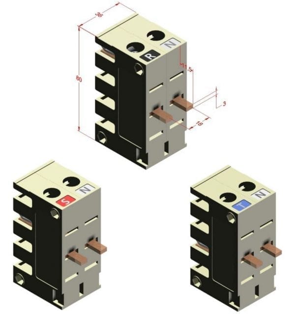 Smart busbar 6T-BBK60 2P MCB
