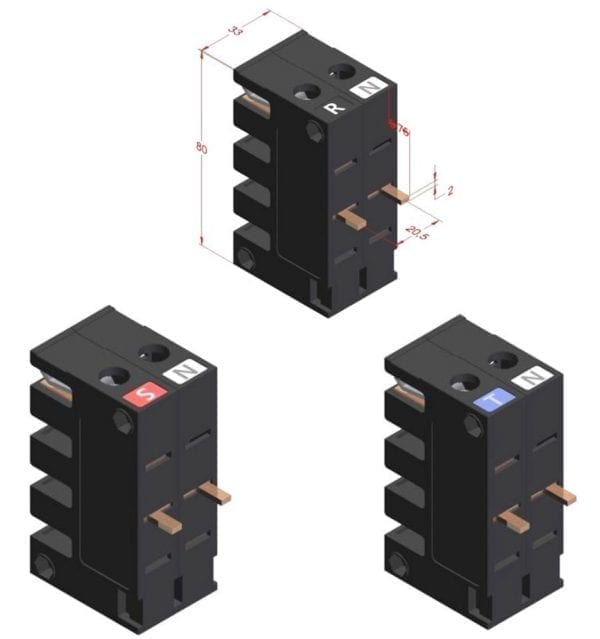 Smart busbar BBK30 2P GRhb Smart busbar BBK30 2P GRhb
