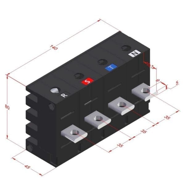 Smart busbar BBK250 4P