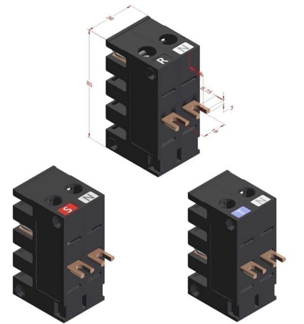 Smart busbar BBK60 2P CB S Smart busbar BBK60 2P CB S