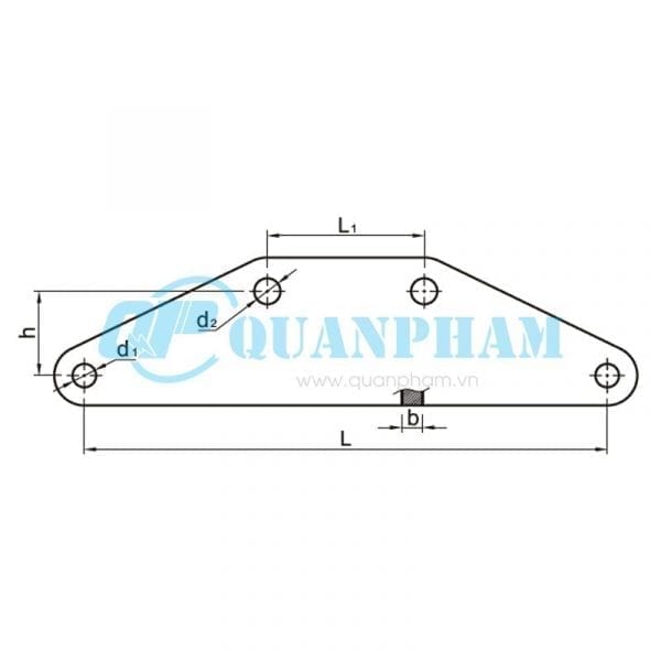 Khánh đơn Yoke Plates (type LS) 1