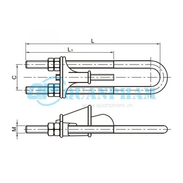 Wedge Clamps for Ground Wire (type NU - non adjustable) Wedge Clamps for Ground Wire (type NU - non adjustable)