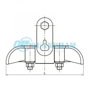 Khóa đỡ dây ACSR Suspension Clamps (type XGZ) 1