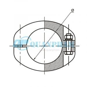 Nối thanh cái (ngoài) Tubular Bus-bar Joint (outside - type MJ) 1