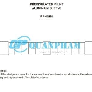 Cosse nối nhôm có bọc nhựa