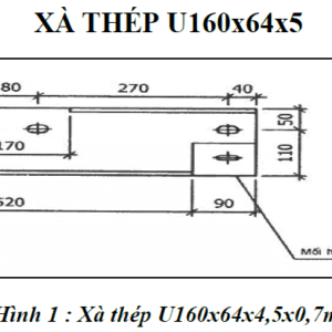 Đà sắt đỡ máy biế thế U160