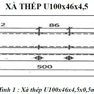 Xà thép U100