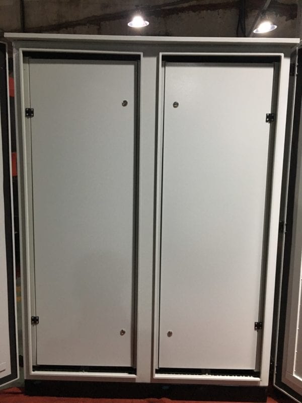 Vỏ tủ điện công nghiệp 2 cánh 2 lớp cửa 800x600x350
