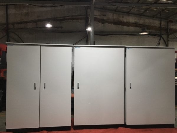 Vỏ tủ điện công nghiệp 2 cánh 2 lớp cửa 800x600x350